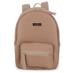 Kit Mochila e Necessaire Feminina Nude