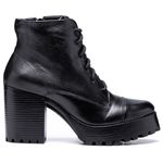 Coturno Feminino Tratorado Preto
