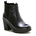 Bota Coturno Tratorado Feminino Preto