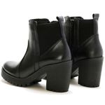 Bota Coturno Tratorado Feminino Preto