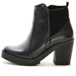 Bota Coturno Tratorado Feminino Preto