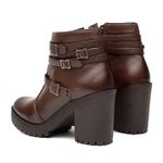 Coturno Tratorado Feminino Chocolate