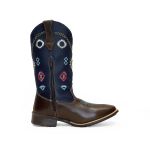 Bota Country Texana Feminina Cano Longo Andaluz