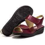 Sandália Conforto Feminina Marsala