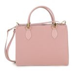 Bolsa Feminina Rosa Sintético