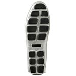Mocassim Feminino Couro Legítimo Verniz Prata