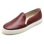 Tênis Feminino Slip On Couro Legítimo Jabuticaba