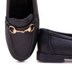 Mocassim Feminino Couro Legítimo Preto