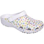 Babuche Antiderrapante Soft Works Branco Estampado 05