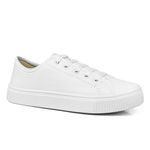 Tênis Feminino Casual Leve Confortável Branco