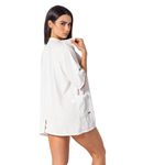 Camisa de Linho Off White 