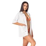 Camisa de Linho Off White 