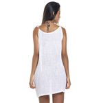 Saída de Praia Linho Off White