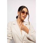 Óculos De Sol Glam Shine Marrom