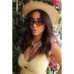 Óculos de Sol Olívia Ébano Gatinho MAFÊ 