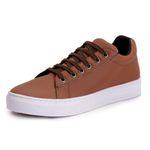 Tênis Casual Feminino Confortável Leve Macio - Caramelo