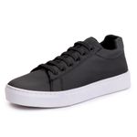 Tênis Casual Feminino Confortável Leve Macio - Preto