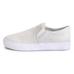 Tênis Slip On Feminino Casual Calce Fácil Confortável - Off-White