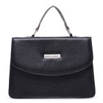 Kit Bota Chelsea Coturno Botinha E Bolsa Lorena Couro Legítimo Preto