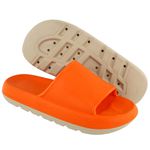 Chinelo Nuvem Confortavel Ortopedico Leve - Laranja