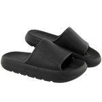 Chinelo Nuvem Confortavel Ortopedico Leve - Preto