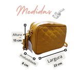 BOLSA BASICA PARA O DIA A DIA Couro Legítimo