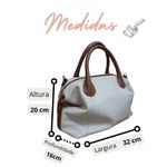 BOLSA SACOLA COM ALÇA GORGURÃO Couro Legítimo