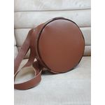 MINI BAG REDONDA Couro Sintético