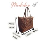 Bolsa grande estruturada 