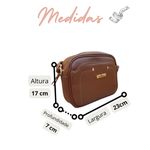 Bolsa casual com detalhe na frente