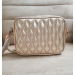 Bolsa Matelassê em Gota Couro Legítimo