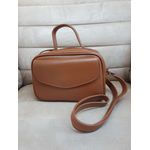 BOLSA ESTRUTURADA COM REPARTIÇÕES Couro Legítimo