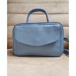 BOLSA ESTRUTURADA COM REPARTIÇÕES Couro Legítimo