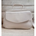 BOLSA ESTRUTURADA COM REPARTIÇÕES Couro Legítimo