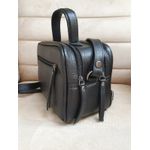 BOLSA ESTRUTURADA COM REPARTIÇÕES Couro Legítimo