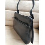 Bolsa com fivela dupla Couro Legítimo 