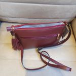 Bolsa matelassê em V pequeno com bolso externo zíper Couro Legítimo