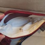 Bolsa matelassê em V pequeno com bolso externo zíper Couro Legítimo