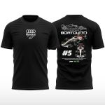 Camiseta Dry-fit Gabriel Bortoleto Blueprint Two cars #5 Audi 2026