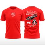 Camiseta Dry-fit Gabriel Bortoleto Blueprint Two cars #5 Audi 2026