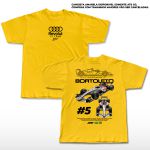 Camiseta Gabriel Bortoleto Blueprint Two cars #5 Audi 2026