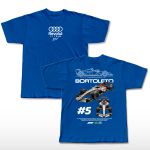 Camiseta Gabriel Bortoleto Blueprint Two cars #5 Audi 2026