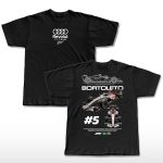 Camiseta Gabriel Bortoleto Blueprint Two cars #5 Audi 2026