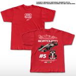 Camiseta Gabriel Bortoleto Blueprint Two cars #5 Audi 2026