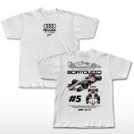 Camiseta Gabriel Bortoleto Blueprint Two cars #5 Audi 2026