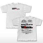 Camiseta Bortoleto #5 Audi Oficial Print Car 2026
