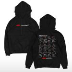 Moletom Grand Prix 2026 Calendario F1