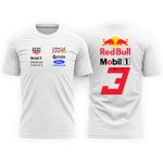 Camiseta Dry-fit Max Verstappen #3 Red Bull 2026
