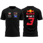 Camiseta Dry-fit Max Verstappen #3 Red Bull 2026