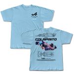 Camiseta Franco Colapinto #43 Blueprint Alpine F1 Team 